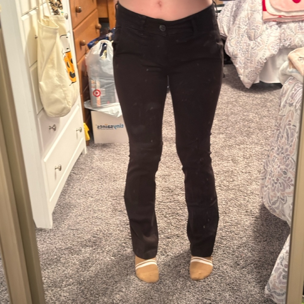 American Eagle Outfitters Black Boot Cut Jeans
